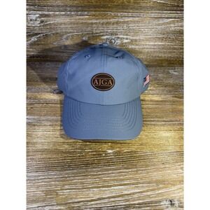 Imperial American Junior Golf Association AJGA Blue Hat Cap USA Flag NWOT